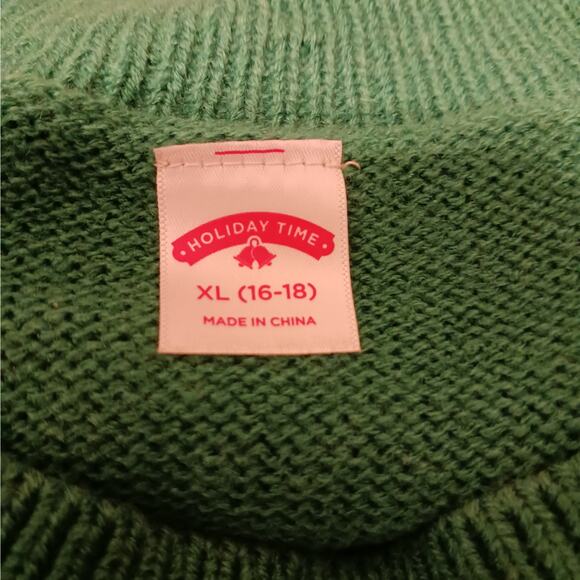 Holiday Time Feliz Navidad Ugly Christmas Sweater NWOT Sz XL - Picture 8 of 12